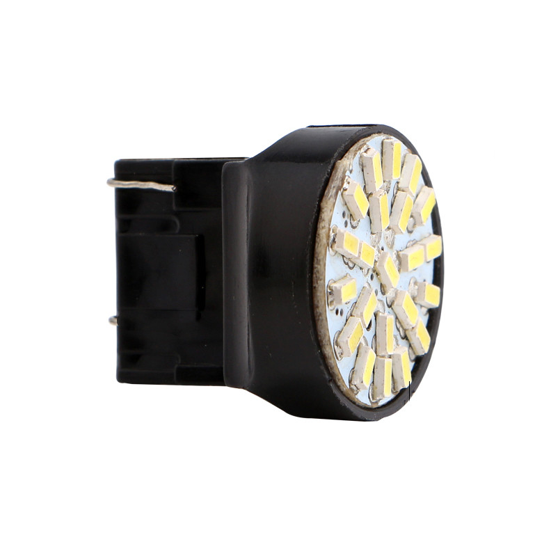 Светодиод T20 W3x16d 22SMD (3014) 12V WHITE 1 контакт, фото 1