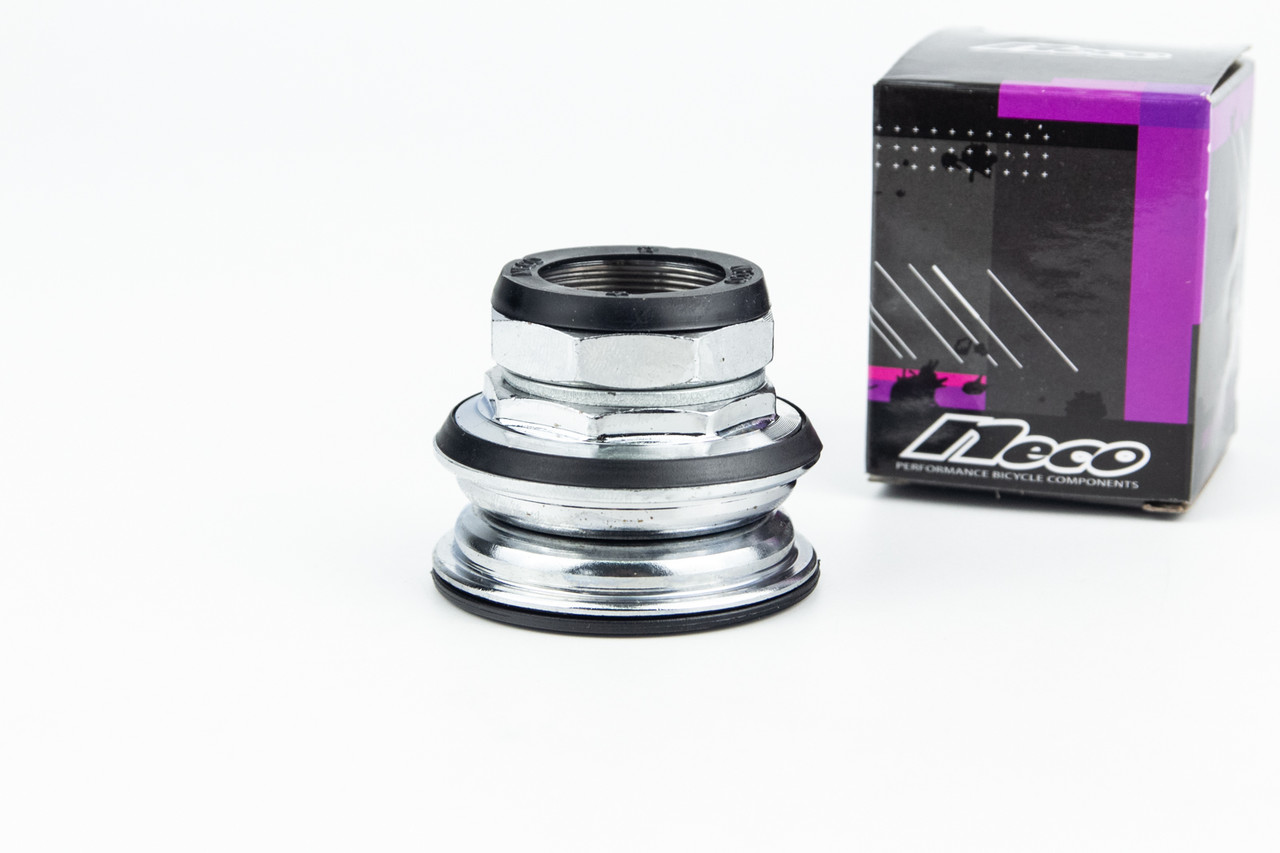 Кермова колонка 1-1/8" (44/28,6x44/30мм) різьбової вилки, напівінтегрована, H128N, ВЕЛОЗАПЧАСТИНИ, SV-412263, фото 1