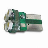 Світлодіодна автомобільна лампа T10 W2,1x9,5d 4 SMD (3528) 12 V, фото 2