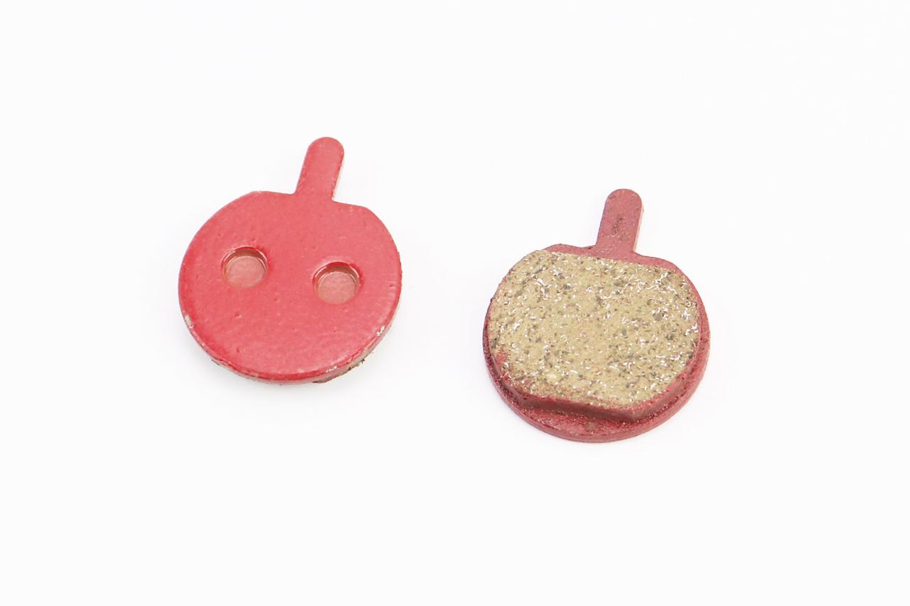 Гальмівні колодки Disk-brake (Hayes MX2,3, Sole, Artec ADC-01, JAK-5, Bolids Boli-BB2), червоні, ВЕЛОЗАПЧАСТИНИ, SV-403250, фото 1