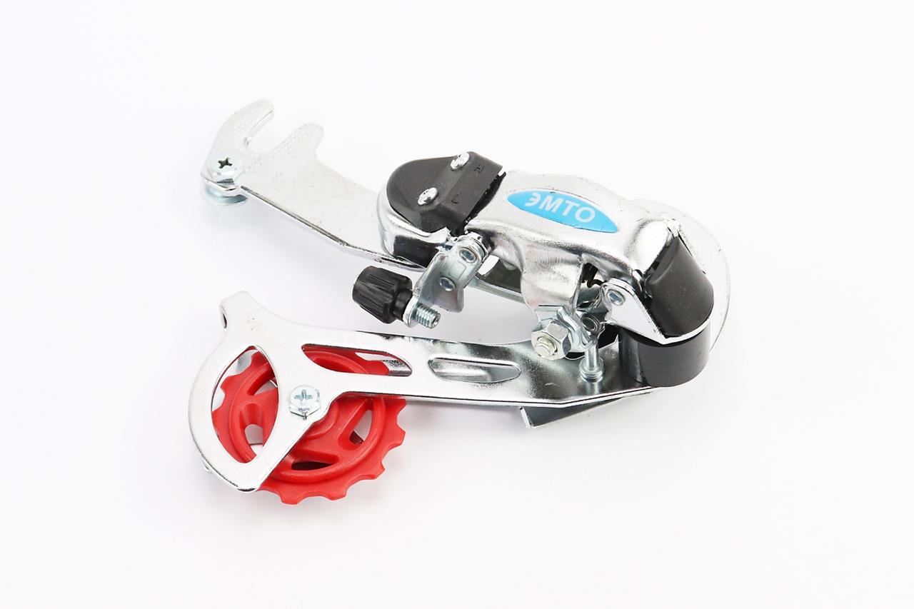 Перемикач ланцюга задній 6/7зв. кріпл. гачок, хром, ВЕЛОЗАПЧАСТИНИ, SV-406845, фото 1