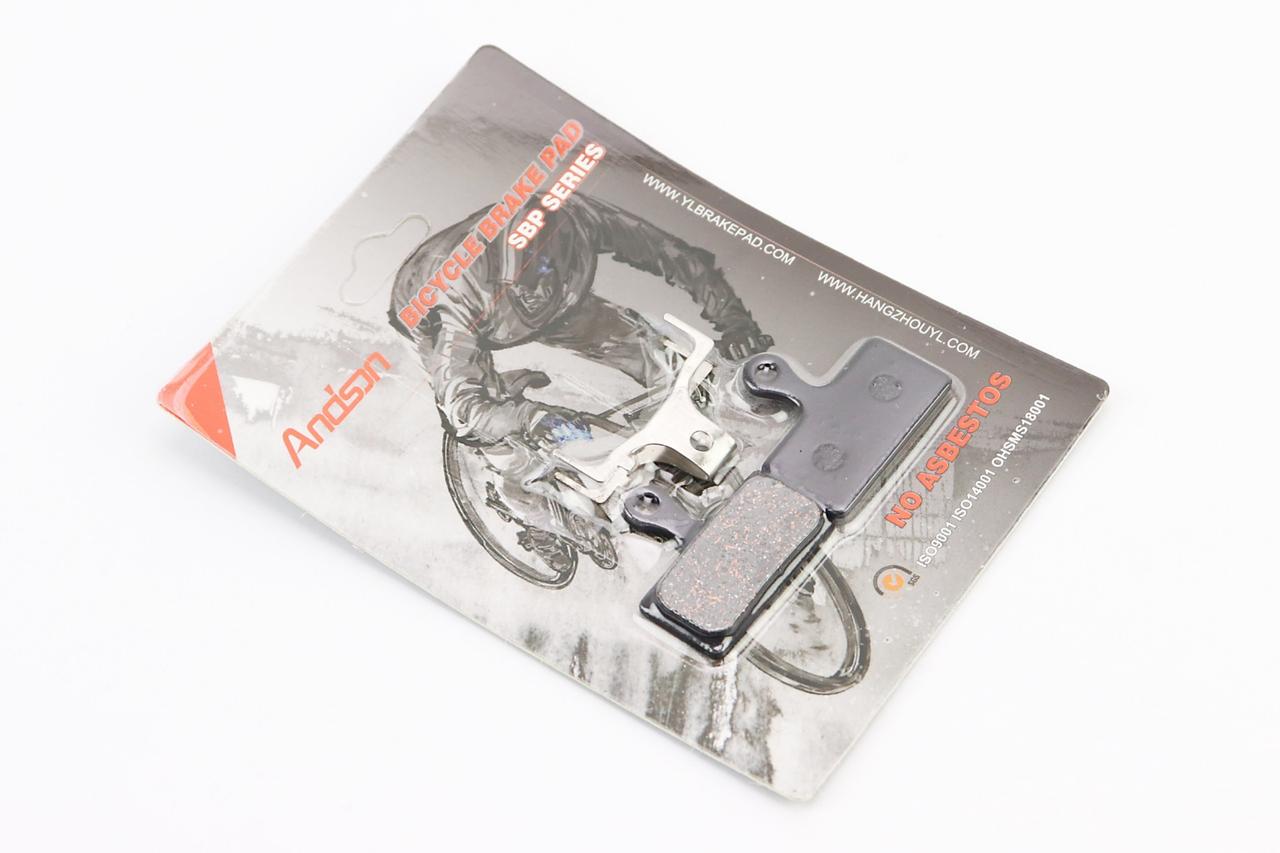 Гальмівні колодки Disk-brake (Shimano SLX M666, BR-M985, XTR 2011, XT BR-M785), чорні YL-1020, ВЕЛОЗАПЧАСТИНИ, SV-406034, фото 1