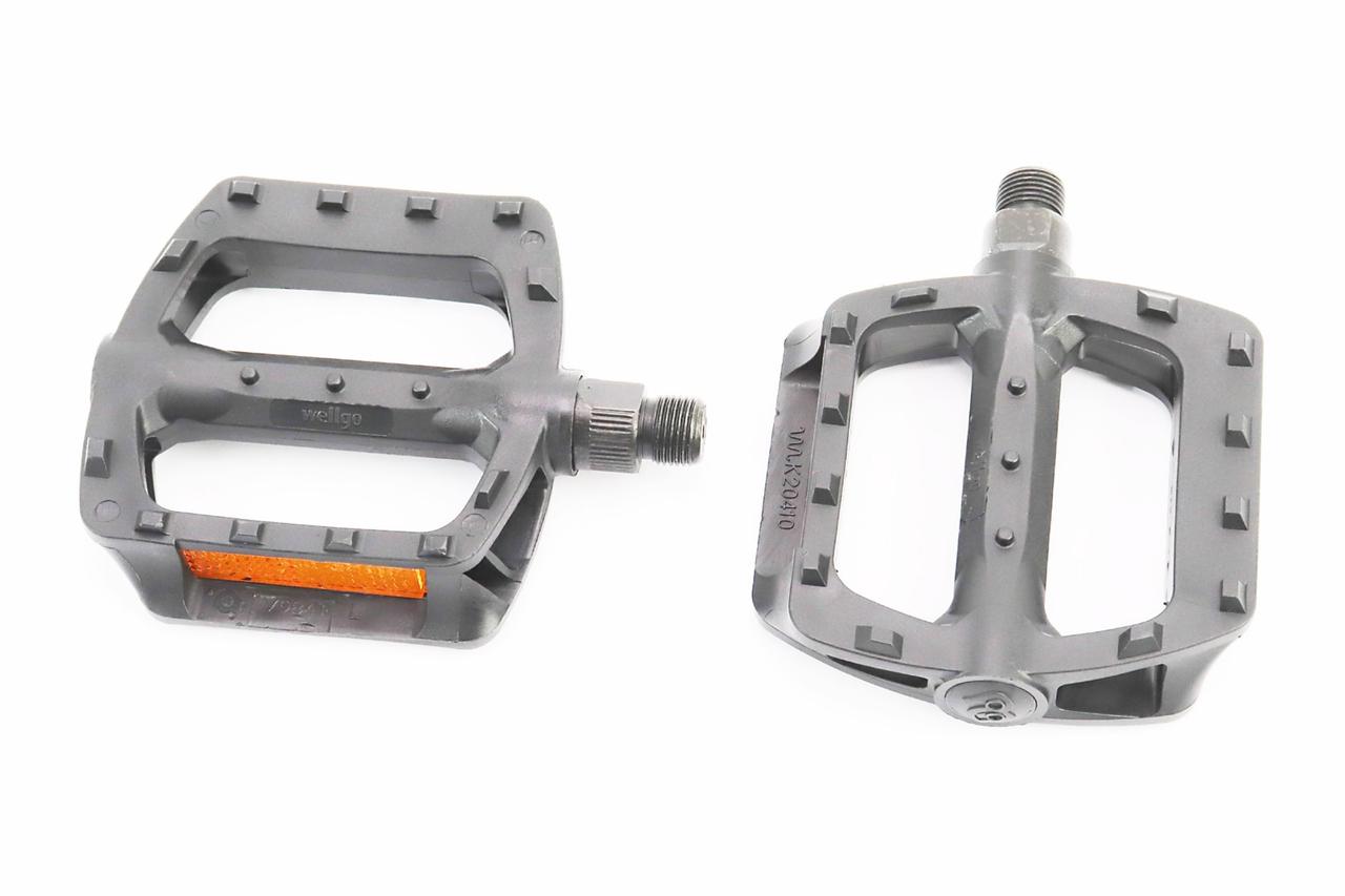 Педалі BMX 9/16" (107x95.5x25мм) пластикові, чорні LU-984DU, ВЕЛОЗАПЧАСТИНИ, SV-411141, фото 1