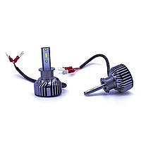 Комплект LED ламп T18 H3 6000 K 9-32 V 26 W радіатор з вентилятором (діод CSP 1860)