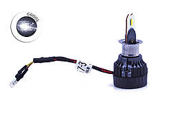 Комплект LED ламп Mi7 H3 6000K 12 V 25 W радіатор з вентилятором (діод Taiwan 1860)