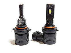 Комплект LED ламп S3 PRO HB3 (9005) 12 V 30 W chip 7035 CREE 6000 K радіатор із вентилятором, автоматичний