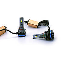 Комплект LED ламп T19 HB4(9006) 6000 K 9-32 V 48 W радіатор з вентилятором (діод 3570 70mk)