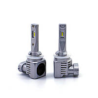 Комплект LED ламп M3 H27 6000-6500 K 9-32 V 27 W радіатор з вентилятором (діод ZES)