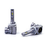 Комплект LED ламп M3 H27 6000-6500 K 9-32 V 27 W радіатор з вентилятором (діод ZES), фото 4