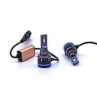 Комплект LED ламп T19 HB3 (9005) 6000 K 9-32 V 48 W радіатор з вентилятором (діод 3570 70mk)