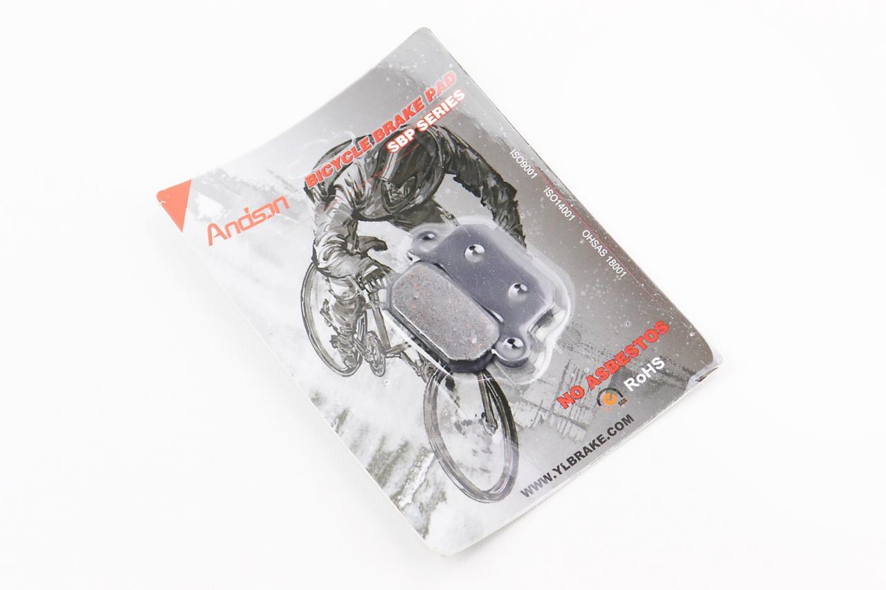 Гальмівні колодки Disk-brake (Formula 4Racing/B4, 4-piston O2, 2-piston B4), чорні YL-1017, ВЕЛОЗАПЧАСТИНИ, SV-406045, фото 1