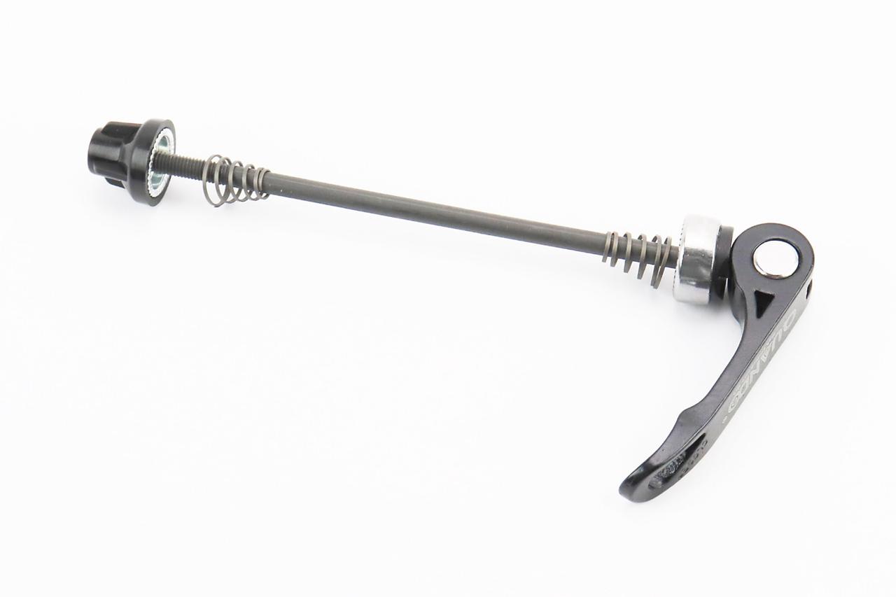 Ексцентрик переднього колеса MTB М5х145мм, алюмінієвий, чорний KT-204N, ВЕЛОЗАПЧАСТИНИ, SV-406141, фото 1