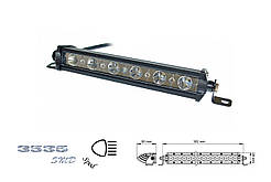 Фара робочого світла однорядна E-18W 6 світлодіодів 3535 спрямоване світло (SPOT)