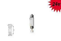 Автомобільна лампа Т11 x 36 mm 24 V 10 W SV8,5