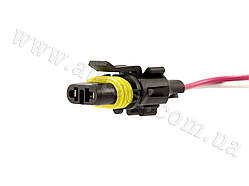 Патрон (роз'єм) під лампу H27 пластиковий