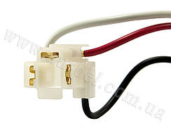 Патрон (роз'єм) під лампу H4 пластиковий кутовий