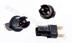 Патрон під лампу T10 (W5W) з мідними контактами