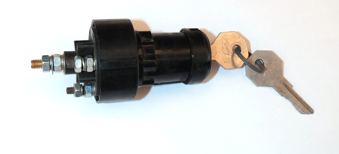 12.02.3704-08.01 Вимикач запалювання ЗІЛ (аналог ВК 350, пластмасовий корпус), фото 1