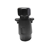 Роз'єм причепа тато 7 pin пластиковий розбірний ISO 1724