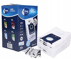 Набір мішків FC8021/03 (e201s ) для пилососа Philips Electropux 883802103010 (12 шт.) + 4 ароматизатори