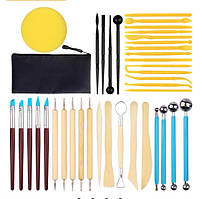 Набіри інструментів для роботи з глиною