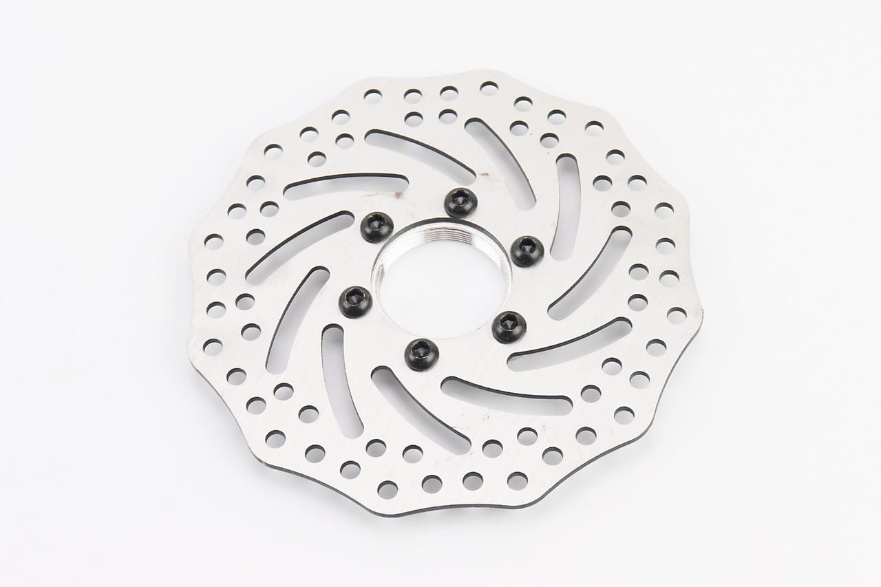 Гальмівний диск 140мм, кріпл. гайка, ВЕЛОЗАПЧАСТИНИ, SV-403201, фото 1