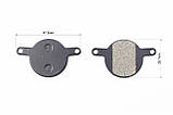 Гальмівні колодки Disk-brake (Magura Julie 2001-2008), чорні YL-1047, ВЕЛОЗАПЧАСТИНИ, SV-411683, фото 2