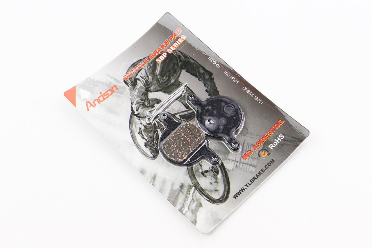 Гальмівні колодки Disk-brake (Magura Julie 2001-2008), чорні YL-1047, ВЕЛОЗАПЧАСТИНИ, SV-411683, фото 1