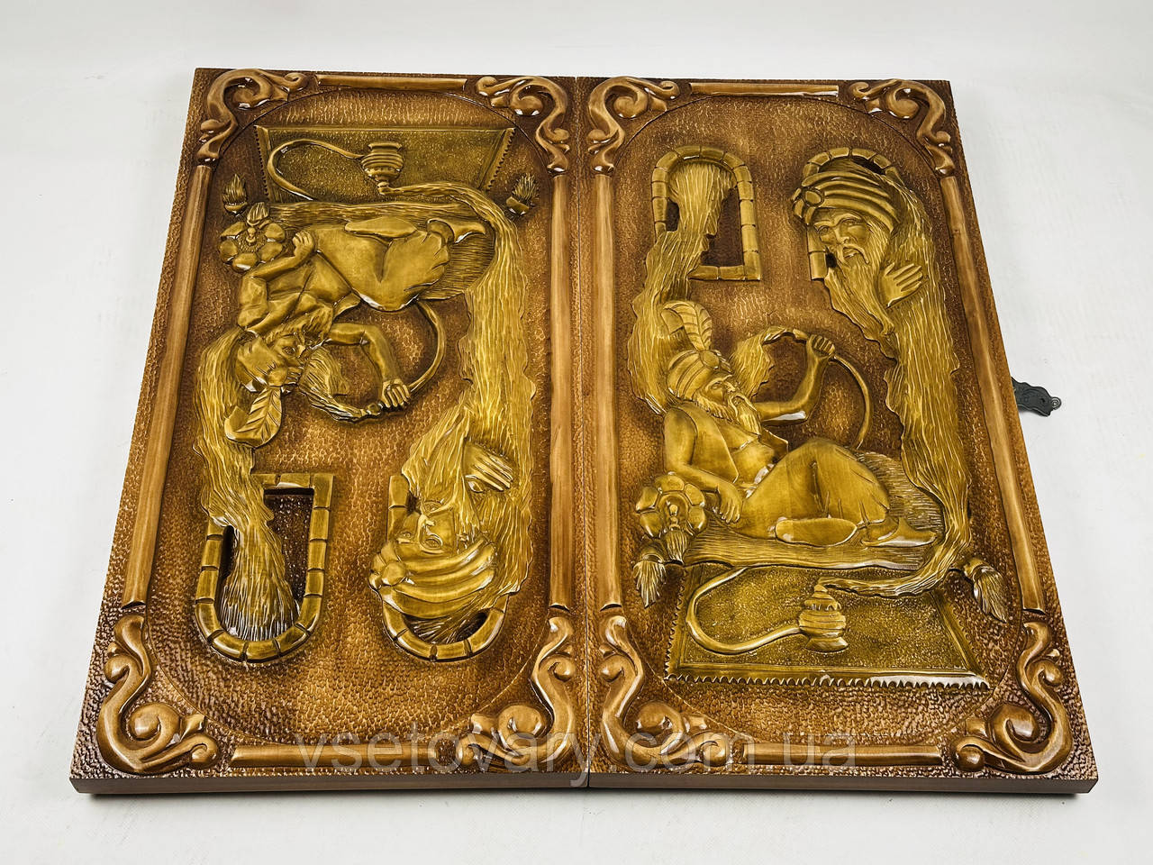 Нарди ручної роботи СУЛТАН (70х70 см)