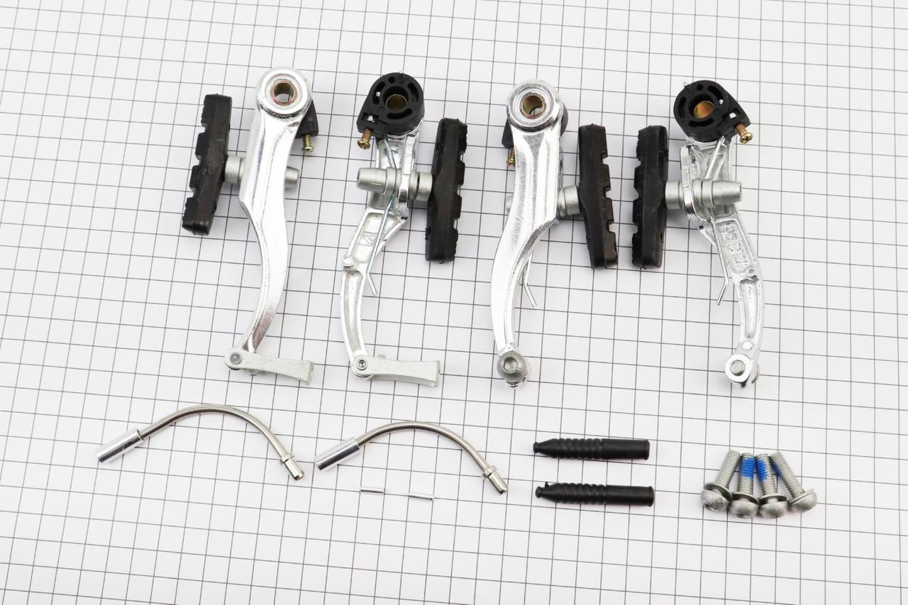 Гальмо V-brake 110мм (2 колеса), алюмінієве, СВ-113, ВЕЛОЗАПЧАСТИНИ, SV-411539, фото 1