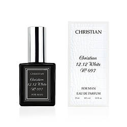 Парфумована вода для чоловіків «Christian 12.12 White» Christian 25 ml K-25 № 097