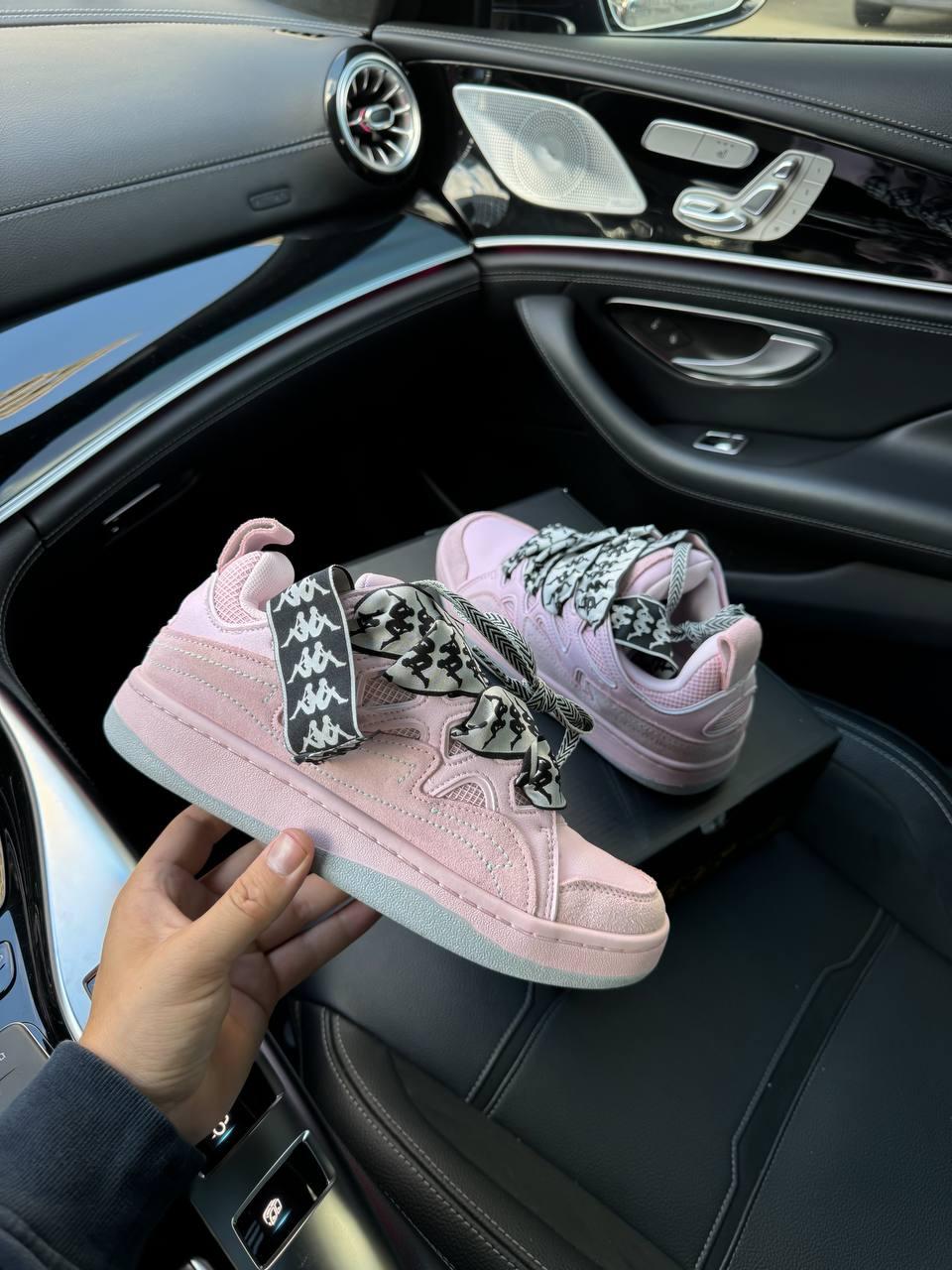Рожеві кросси жіночі Kappa Fatty Pink. Красиві жіночі кроссівки Каппа.
