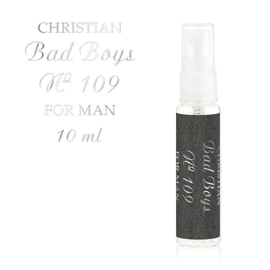 Парфумована вода для чоловіків (міні) «Bad Boys» Christian 10 ml K-10 № 109