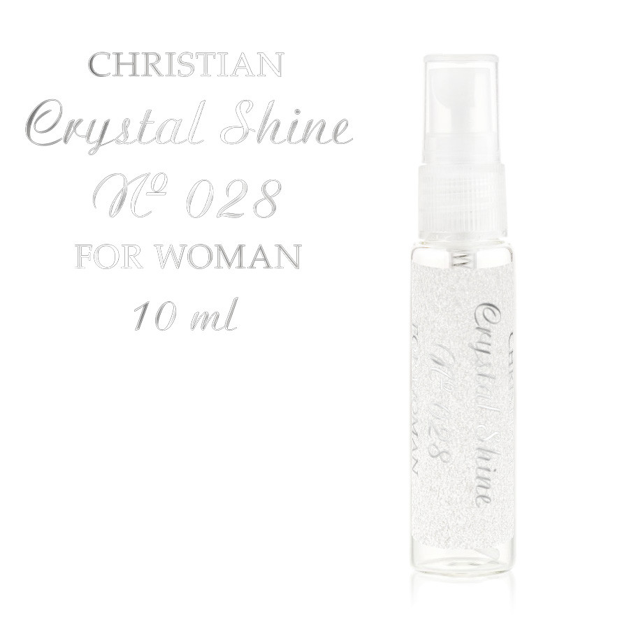 Парфумована вода для жінок (міні) «Crystal Shine» Christian 10 ml K-10 № 028