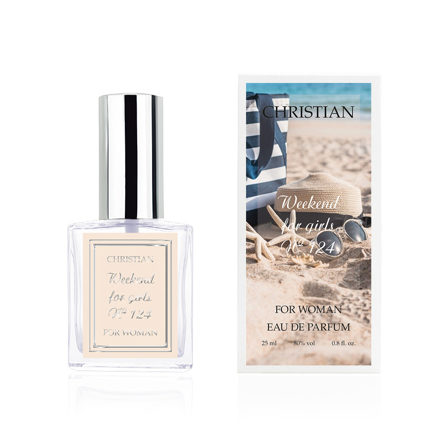 Парфумована вода для жінок «Weekend for girls» Christian 25 ml K-25 № 124, фото 1