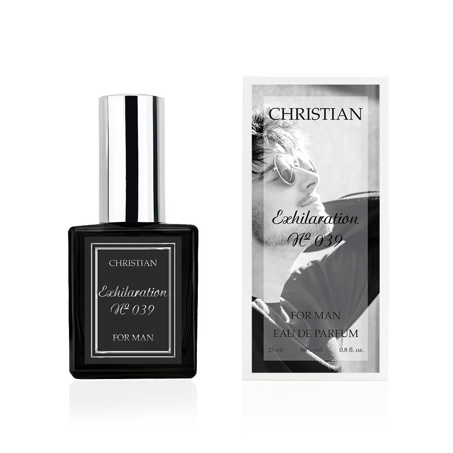 Парфумована вода для чоловіків «Exhilaration» Christian 25 ml K-25 № 039