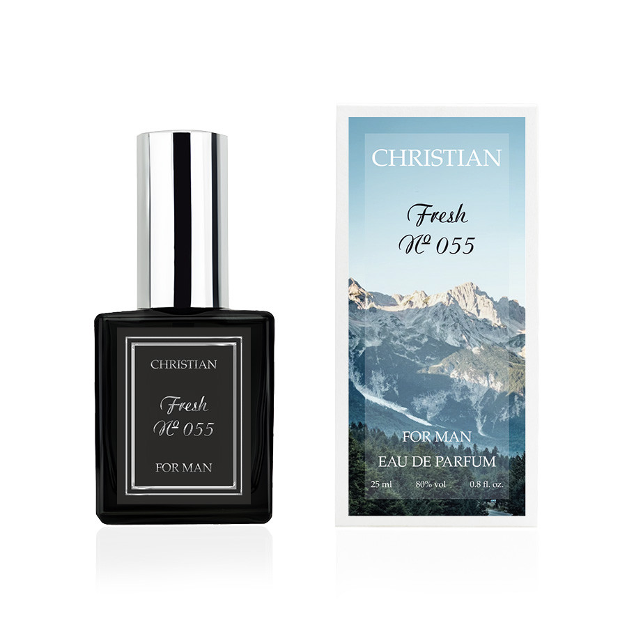 Парфумована вода для чоловіків «Fresh» Christian 25 ml K-25 № 055