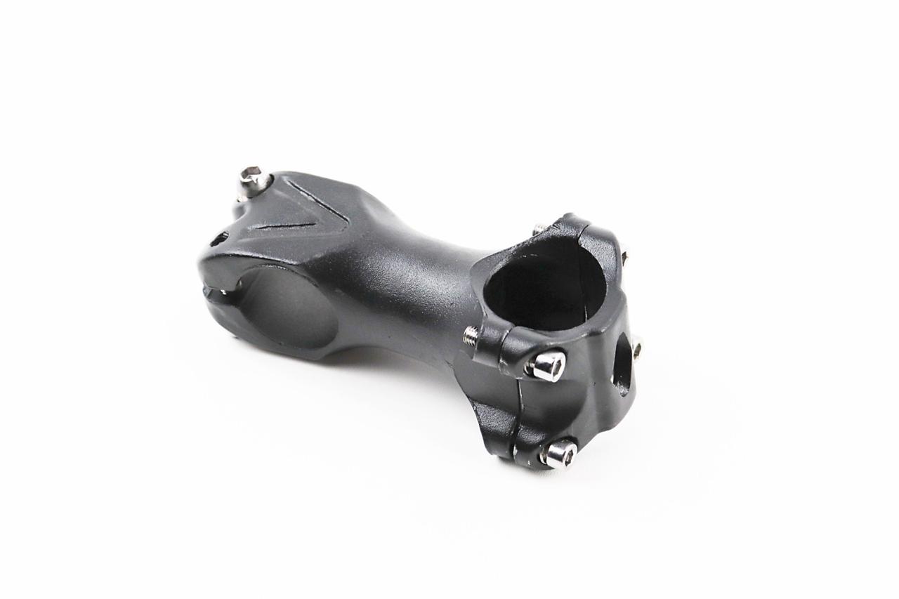 Винос керма MTB 28,6x31,8х75мм, алюмінієвий, чорний, ВЕЛОЗАПЧАСТИНИ, SV-406957, фото 1