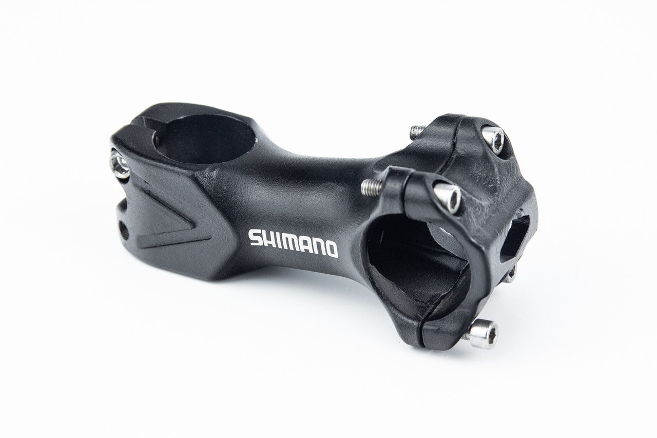Винос керма MTB 28,6x31,8х75мм, алюмінієвий, чорний (SHIMANO), ВЕЛОЗАПЧАСТИНИ, SV-412161, фото 1