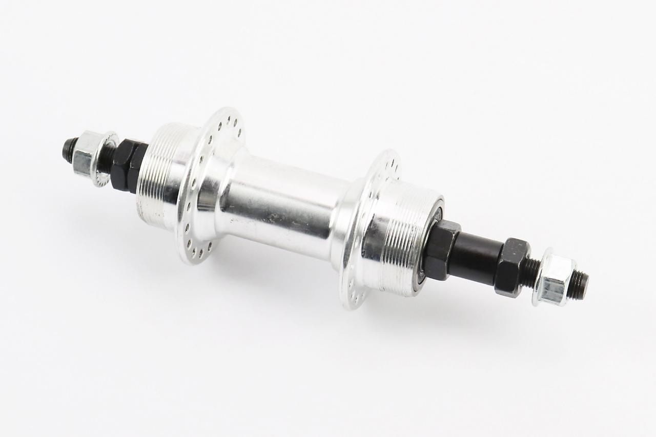 Втулка задня MTB алюмінієва 14Gx36H під вільнобіг, Disk-brake (різьба), 2 пром-підшипники 6200 2RS, кріпл. гайка, FB-A209RB,, фото 1