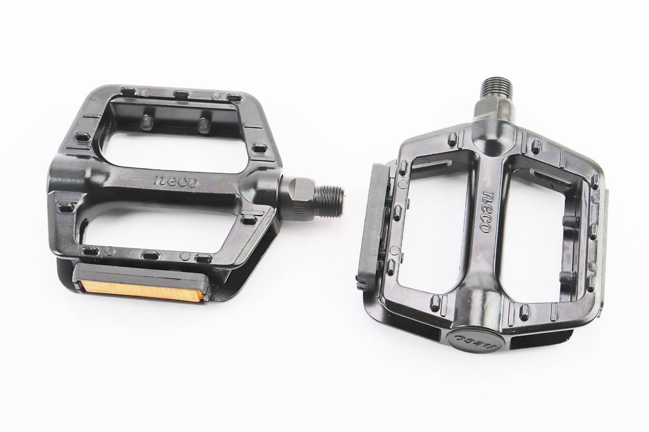 Педалі MTB широкі 9/16" (109x93x25мм) алюмінієві, чорні WP625, ВЕЛОЗАПЧАСТИНИ, SV-406778, фото 1