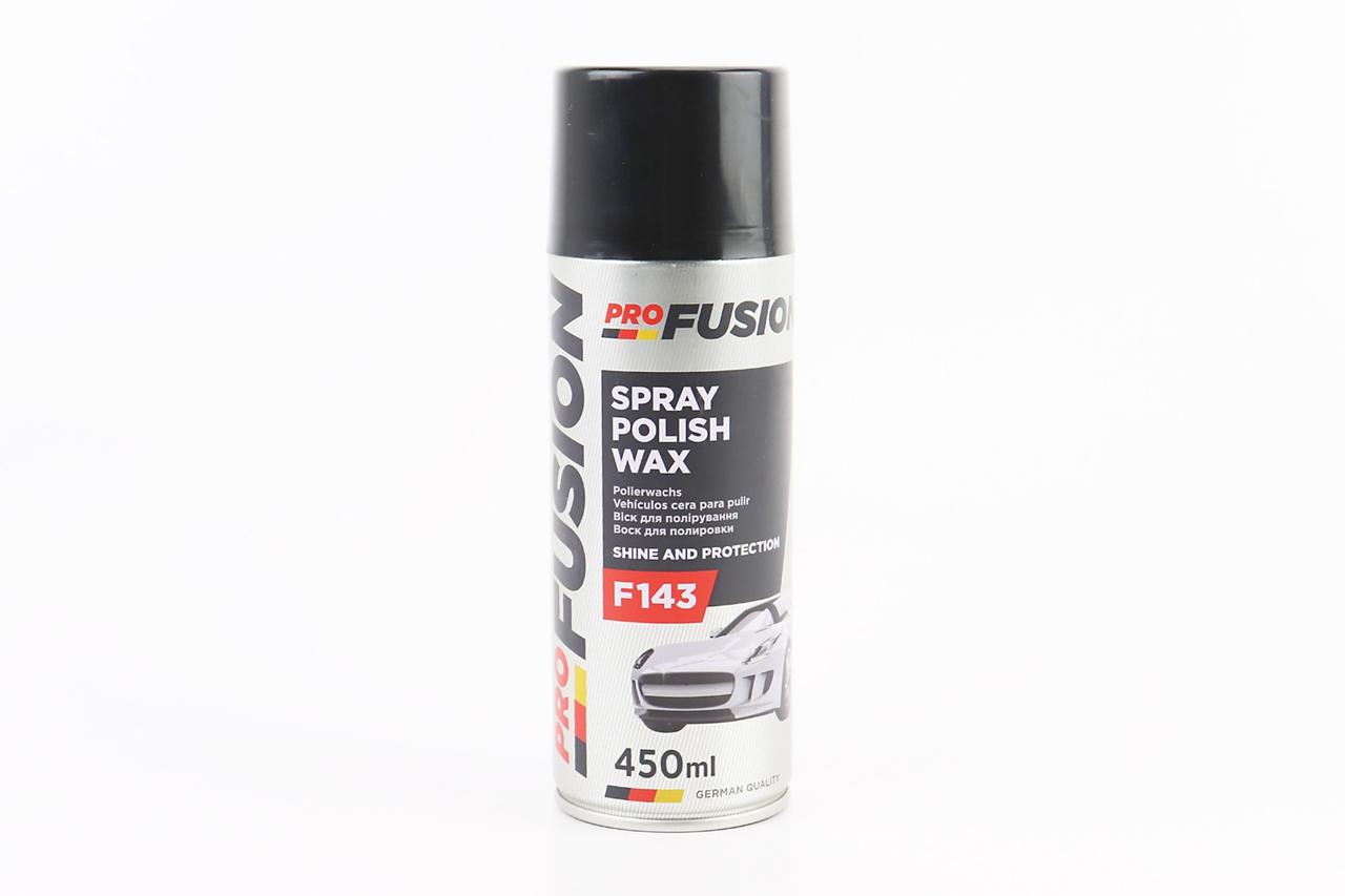 Поліроль (рідкий віск) "POLISH WAX", аерозоль 450ml, МОТОХІМІЯ, SV-304583