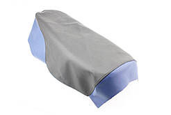 Чохол сидіння (еластичний, міцний матеріал), чорний-синій, ALPHA, SV-319115