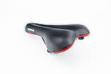 Сидіння MTB 260x150мм, "карбон" CROSSRIDE BSK-N076, ВЕЛОЗАПЧАСТИНИ, SV-406678, фото 2