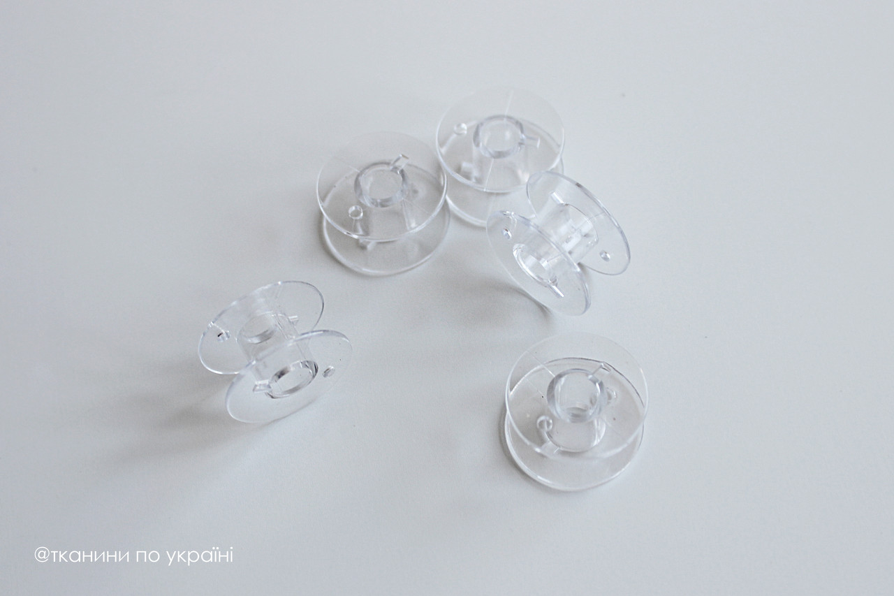 Шпулька для побутових швейних машин (пластик, прозрачний)