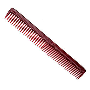 Гребінець для волосся Leader Ultem SP 125 Wine (червоний), L=175 мм
