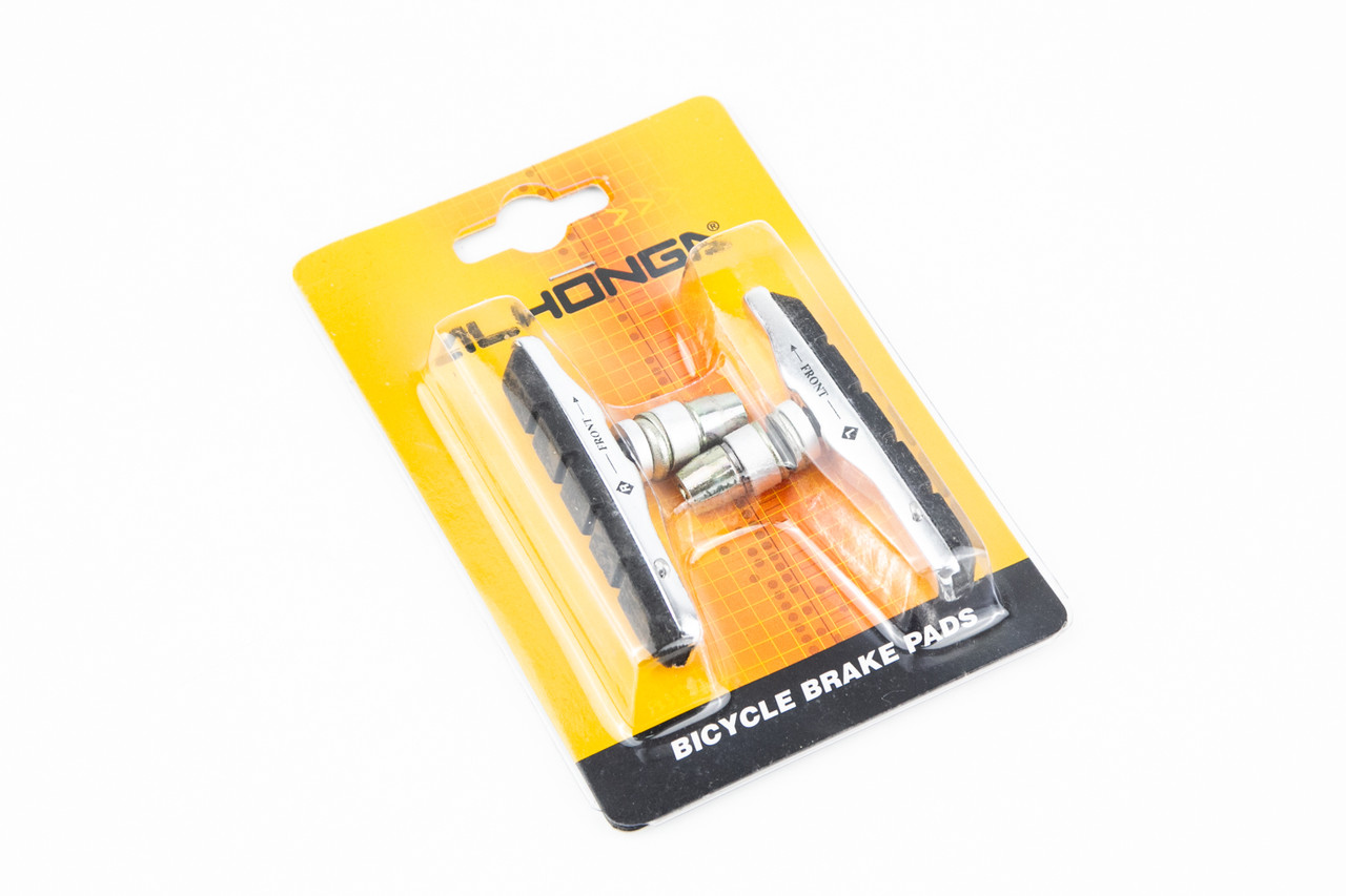 Гальмівні колодки V-brake картриджні, на блістері, HJ-741.13A, ВЕЛОЗАПЧАСТИНИ, SV-411102, фото 1