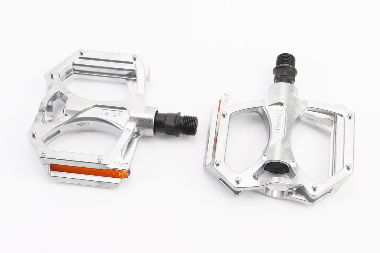 Педалі MTB широкі 9/16" (100x100x23мм) алюмінієві, M195DU, ВЕЛОЗАПЧАСТИНИ, SV-406672, фото 1