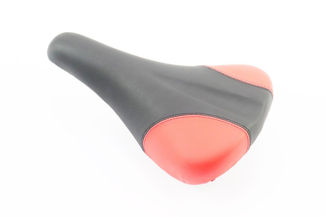 Сидіння CHILD 235x150мм, чорно-червоне AZ-25B, ВЕЛОЗАПЧАСТИНИ, SV-406297, фото 1