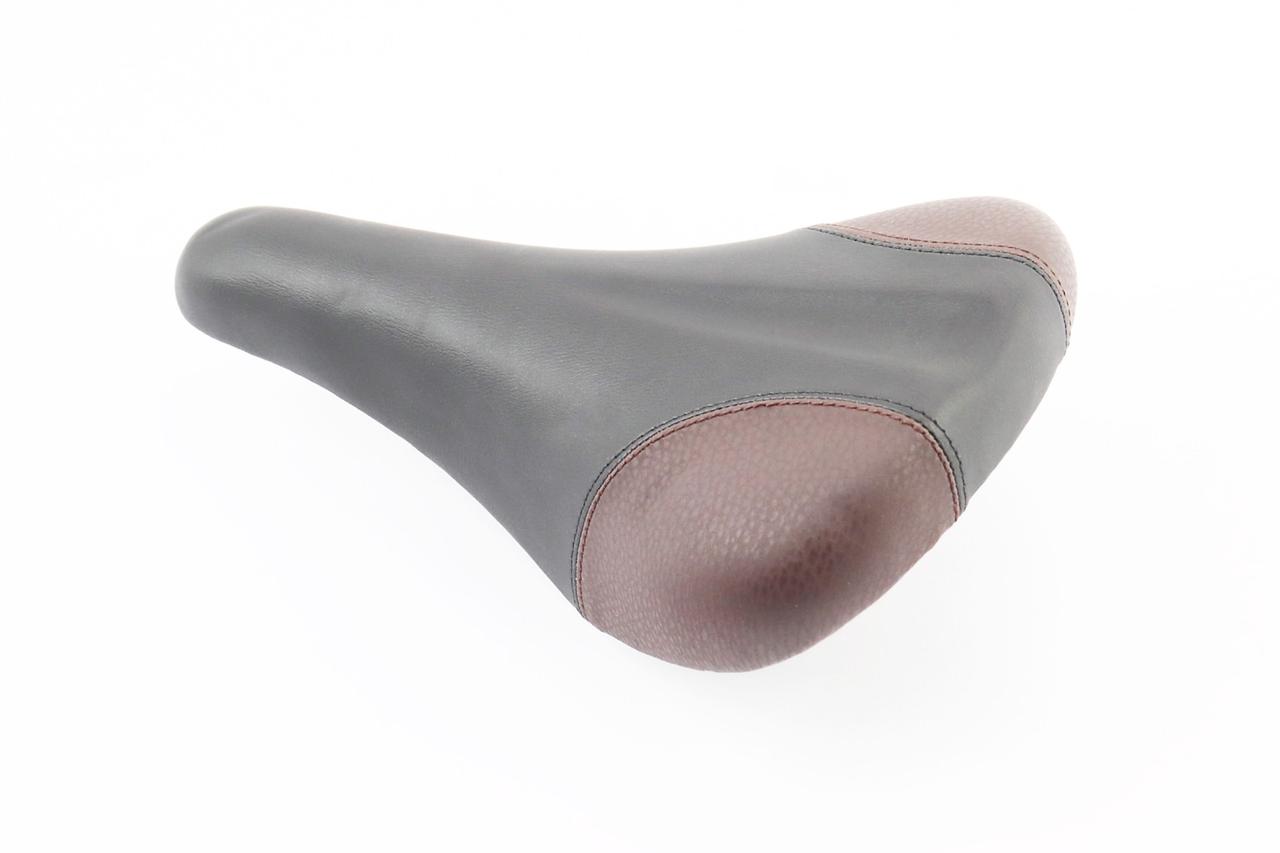 Сидіння CHILD 235x150мм, чорно-коричневе AZ-25B, ВЕЛОЗАПЧАСТИНИ, SV-406644, фото 1